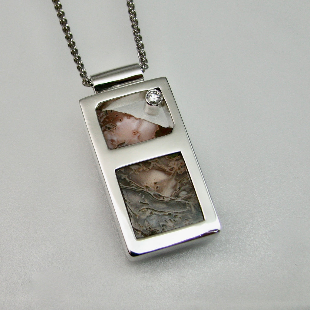 Custom Agate Geode Pendant