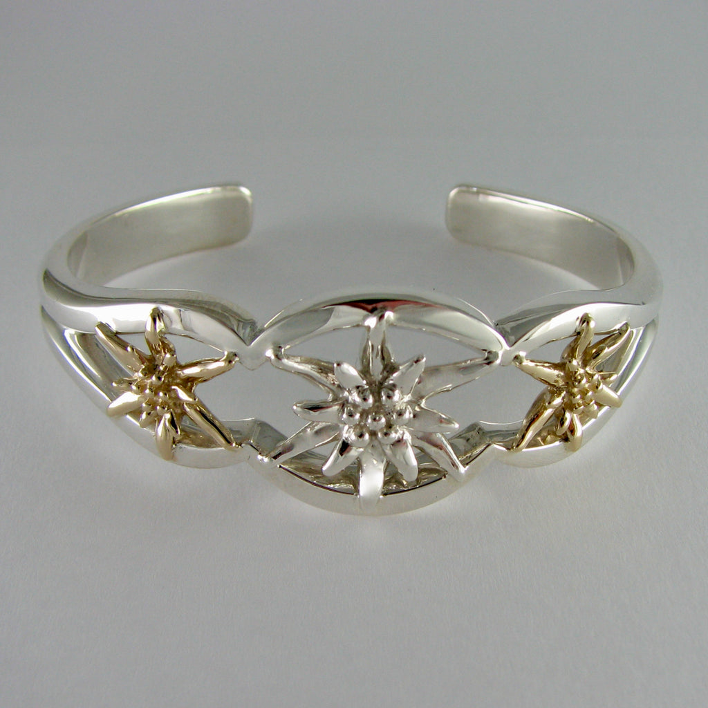 Edelweiss Cuff Bracelet