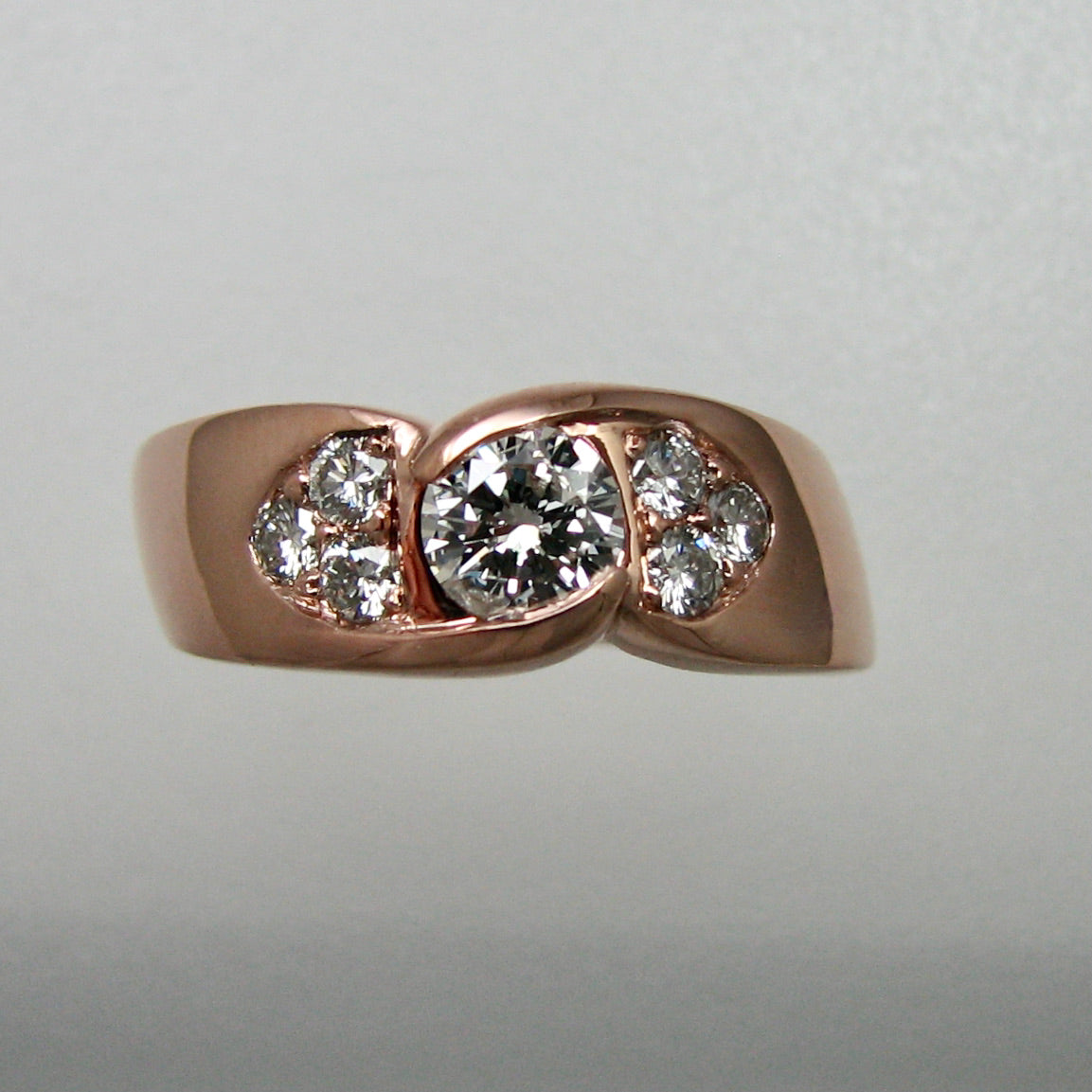 Custom Moire Vortex Ring