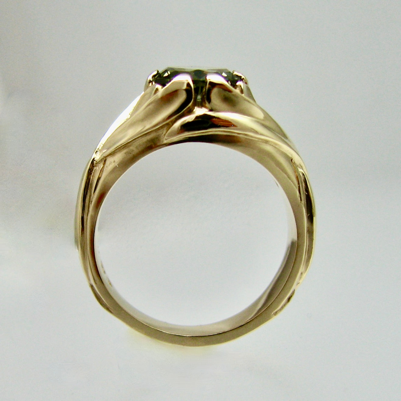 Custom Art Nouveau Ring