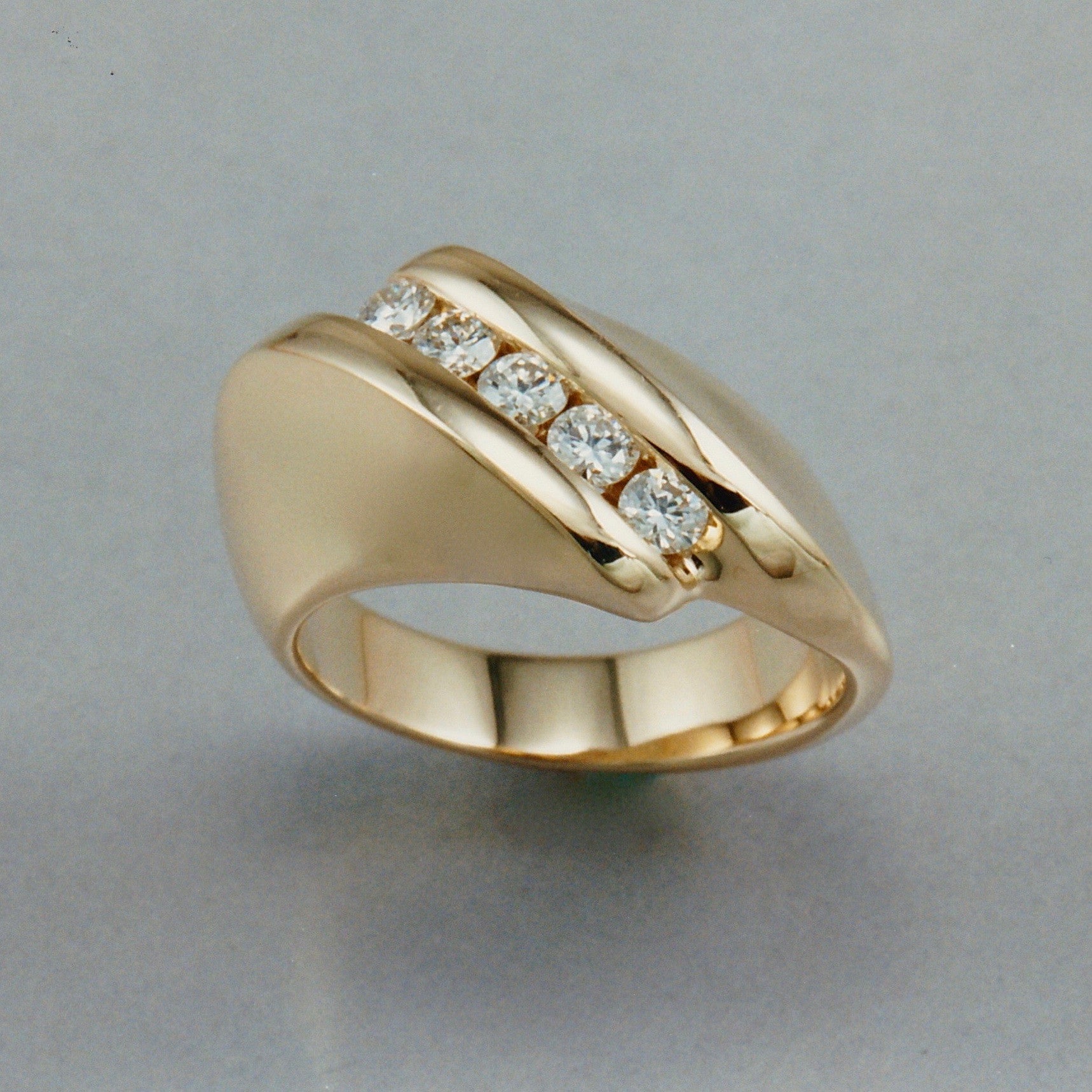 Wavelength Ring,Custom,custom jewelry designer,custom jewelry design, Handmade jewelry, handcrafted, fine jewelry designs, designer goldsmiths, unique jewelry designs, northwest jewelry, northwest jewelry designers, pacific northwest jewelry,